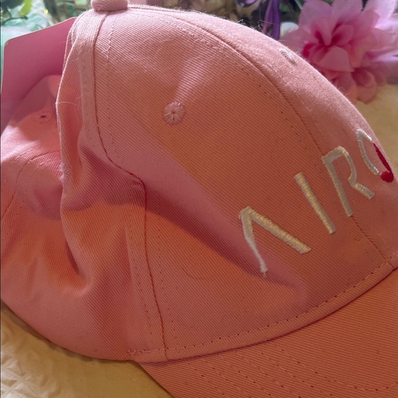 Pink Embroidered Baseball Cap - Picture 2 of 7
